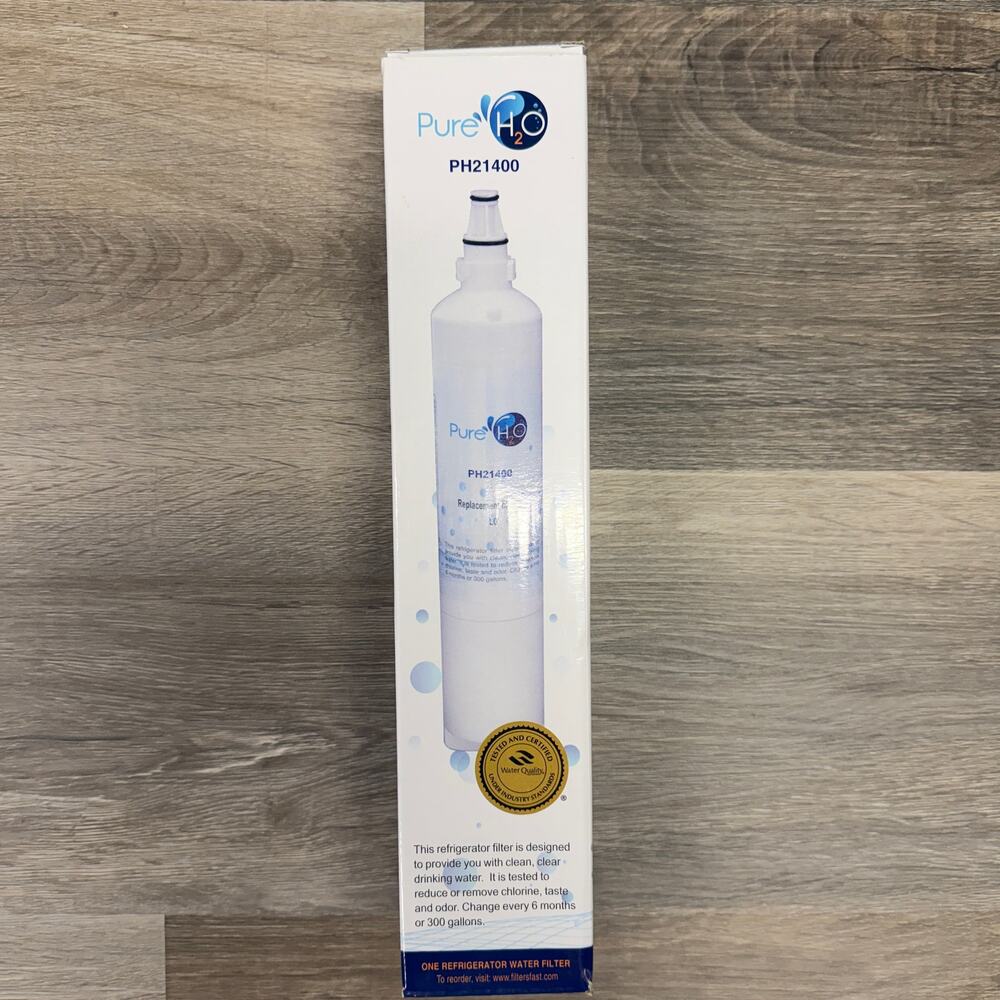 Pure H2O PH21400 Water Filter for LG Refrigerator, Brand New